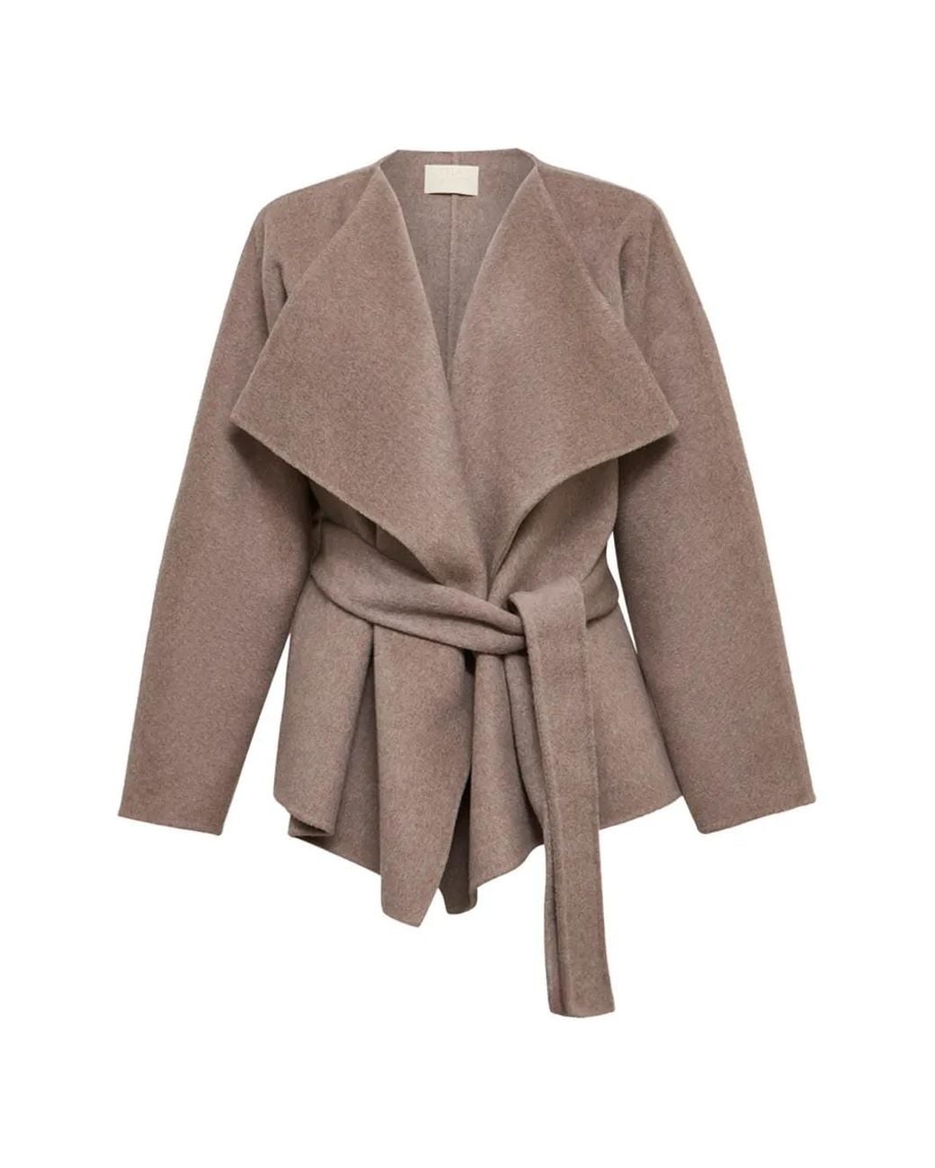 Ulla Johnson Sasha Belted Wool Coat in Brown | Lyst