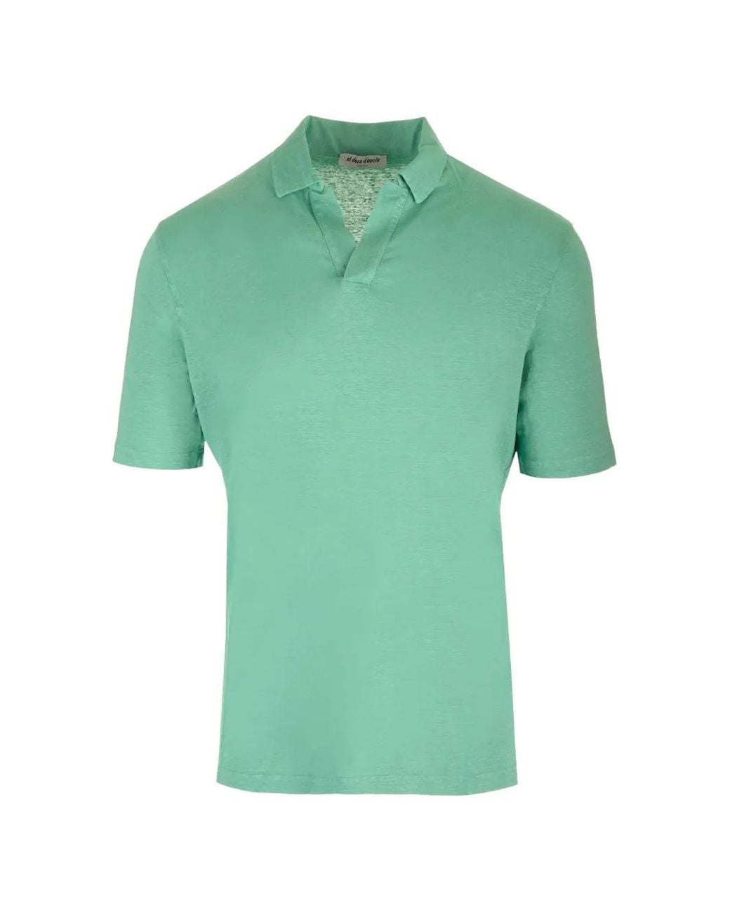 Al Duca D'aosta Green Slim-Fit Polo Shirt for men