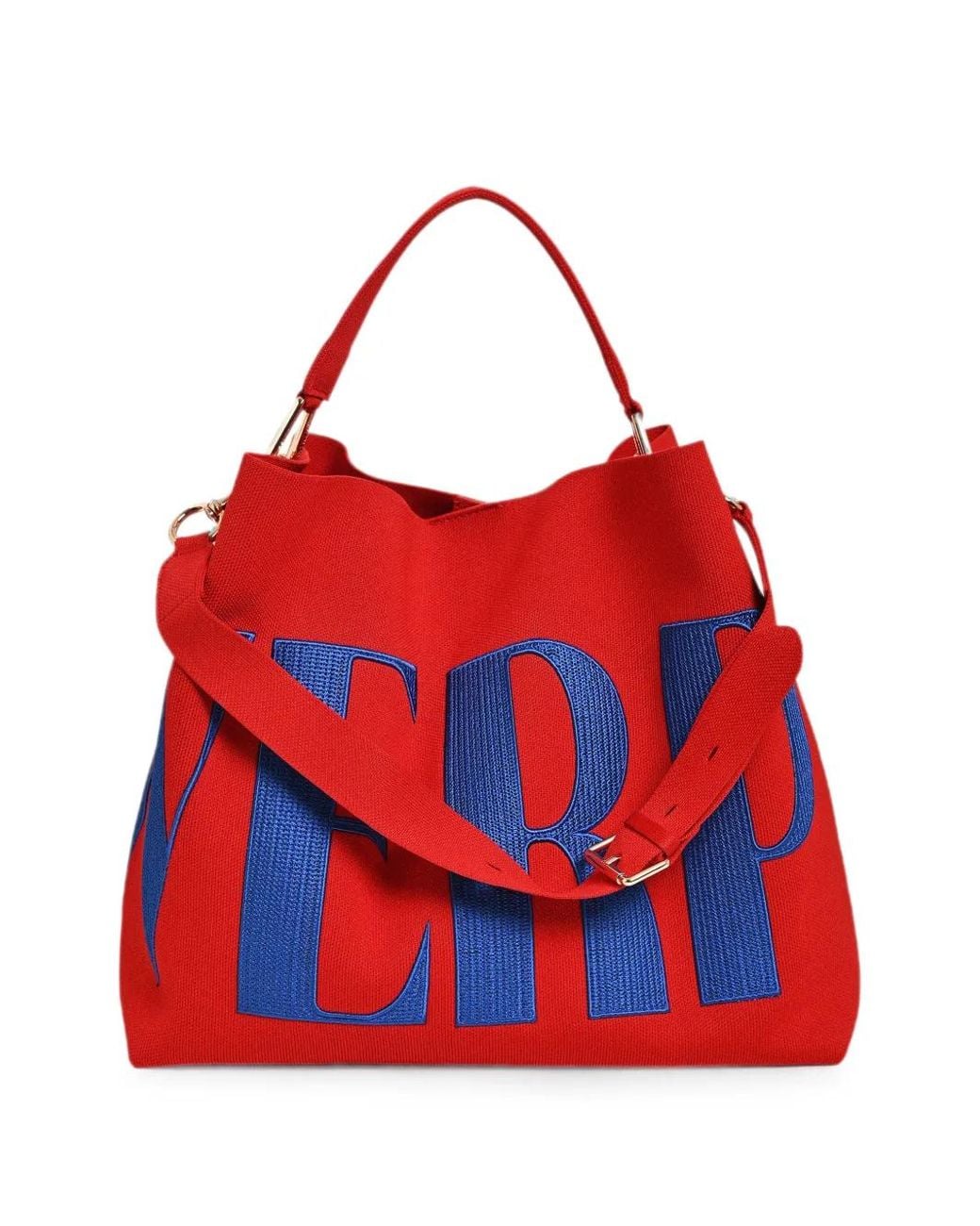 Essentiel Antwerp Red Sac À Main Karoll À Patch Logo