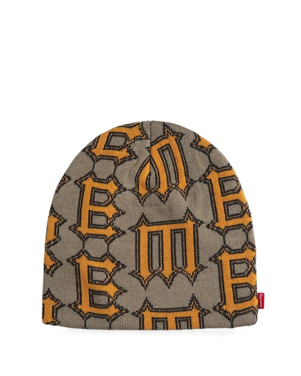 Supreme Metallic Spike Beanie Hat for men