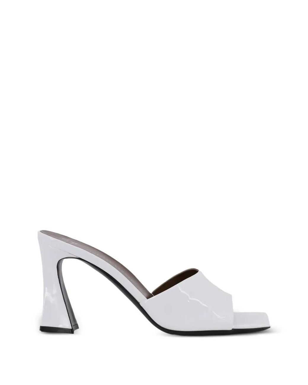 Giuseppe Zanotti White Solhene 85 Sandals