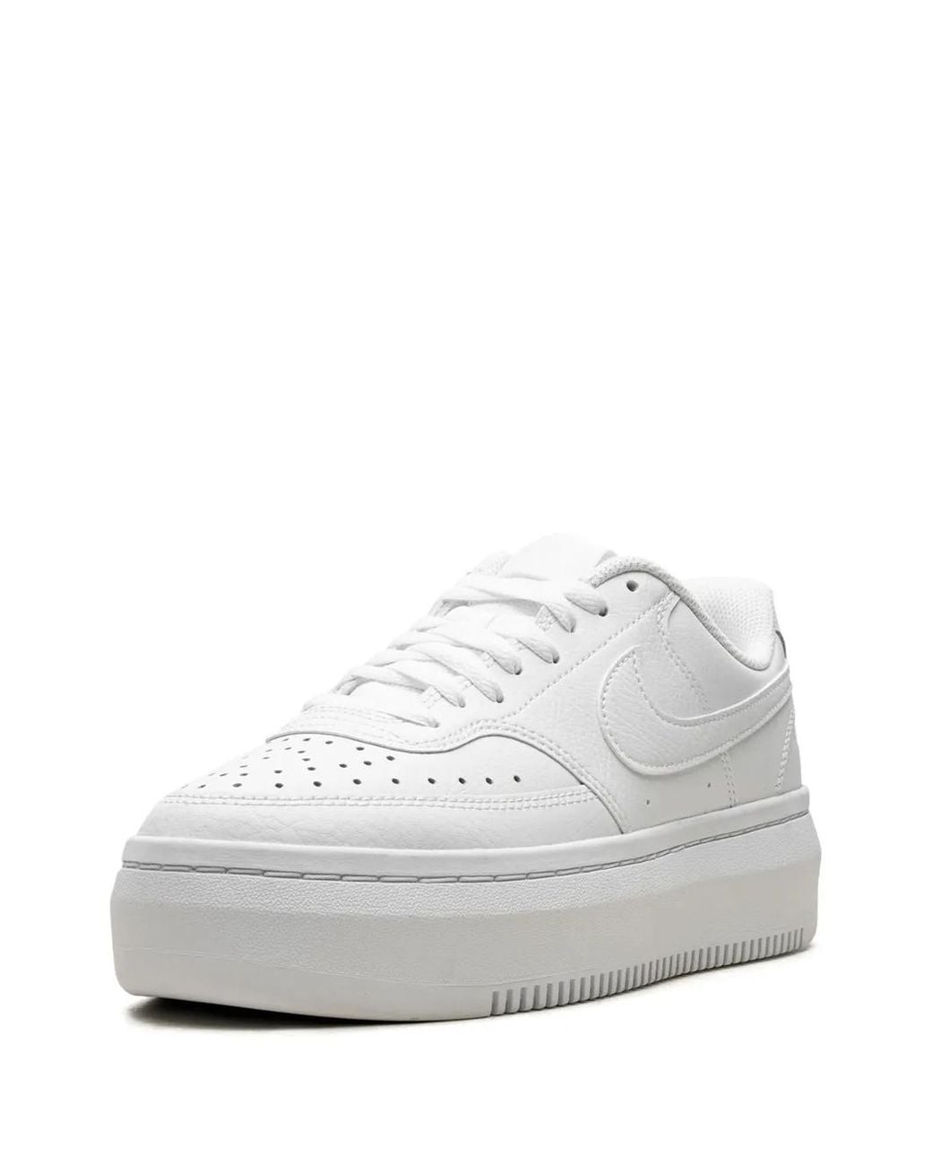 Nike White Court Vision Alta Sneakers
