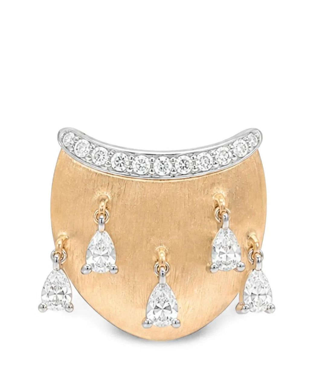 Rainbow K White Dune Pampille Diamond Earring