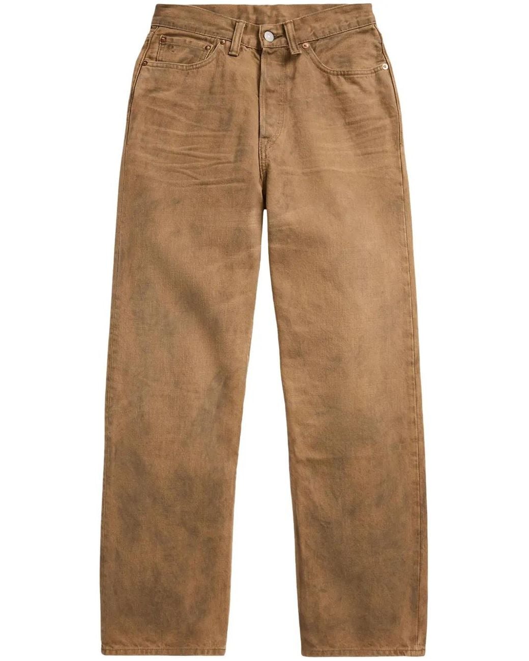 RRL High Boy Broek in het Brown