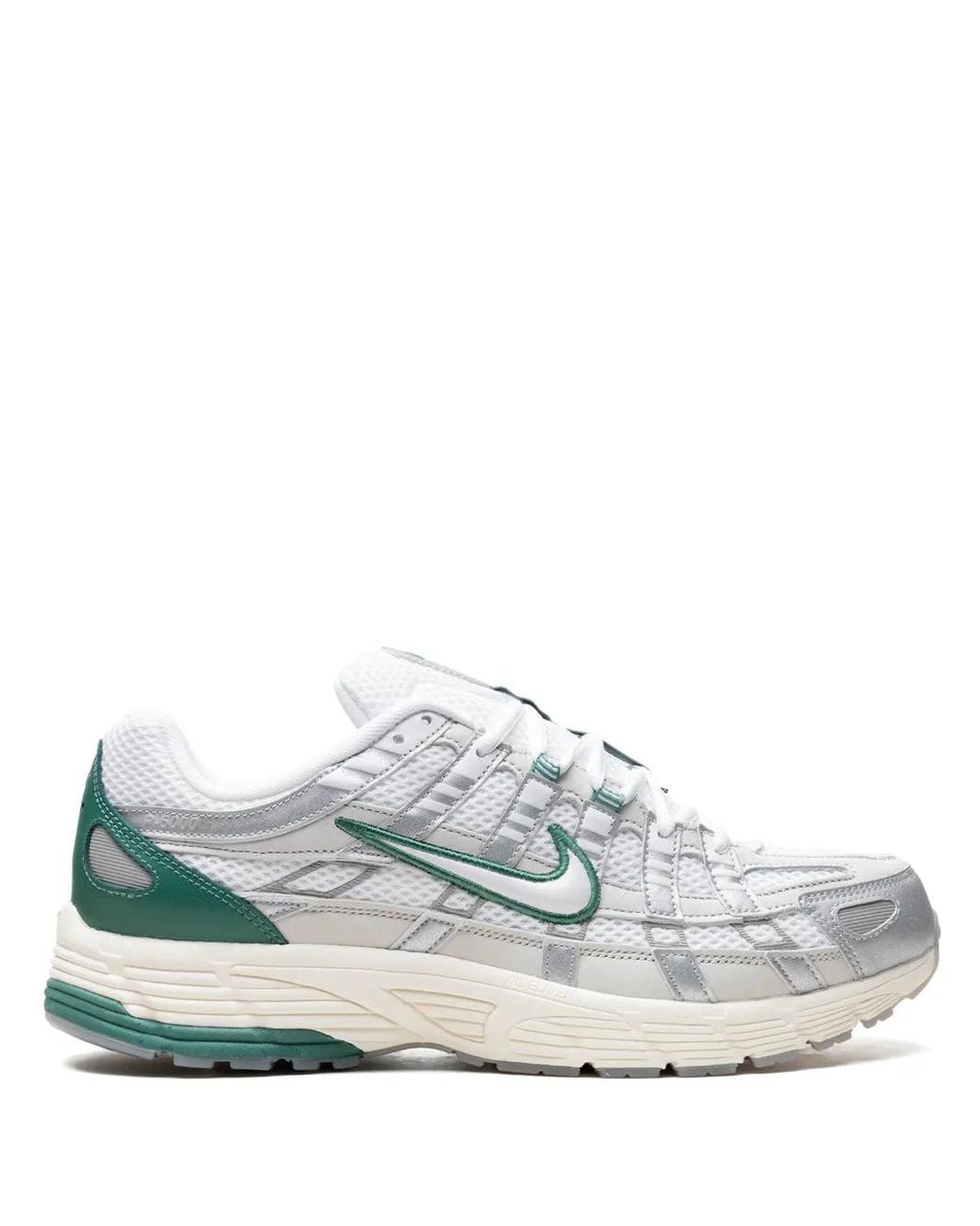 Nike White P-6000 Panelled Sneakers for men