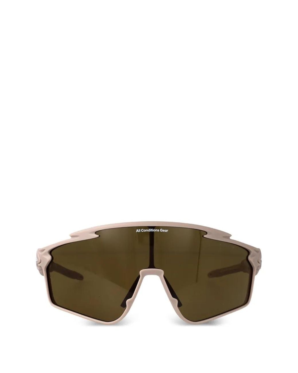 Nike Green Acg Vista Geometric-Frame Sunglasses for men