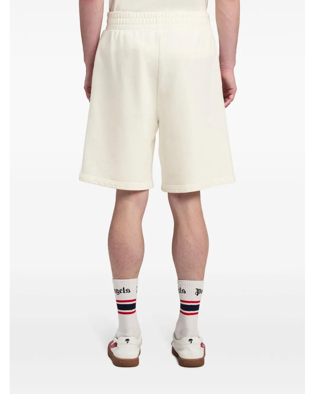 Palm Angels White Pants & Shorts for men