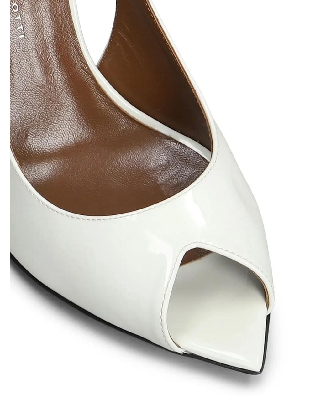 Giuseppe Zanotti White Intriigo Open Toe 90 Sandals