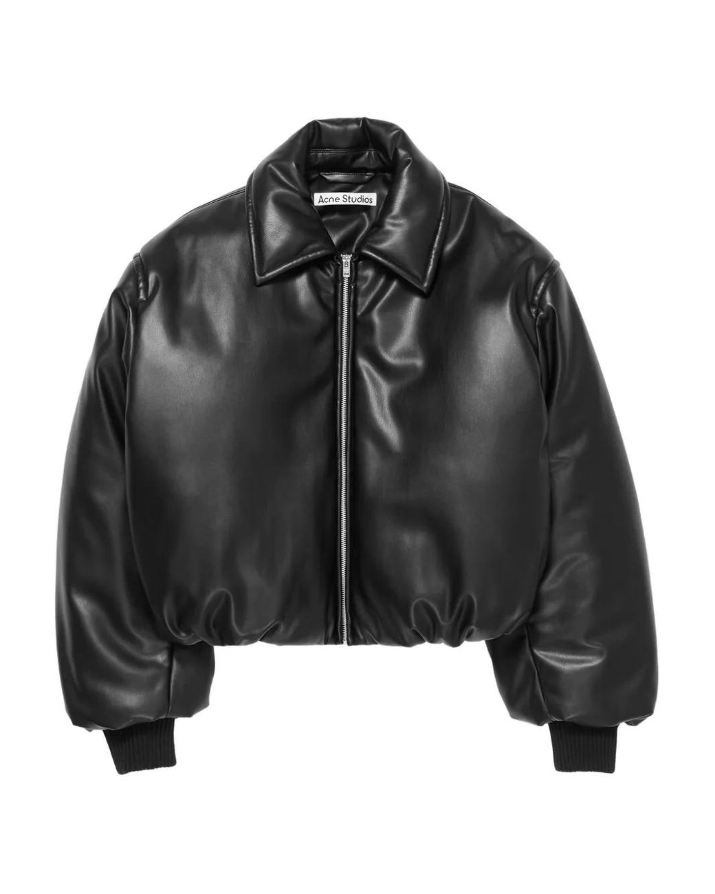 Acne Jack Van Imitatieleer in het Black