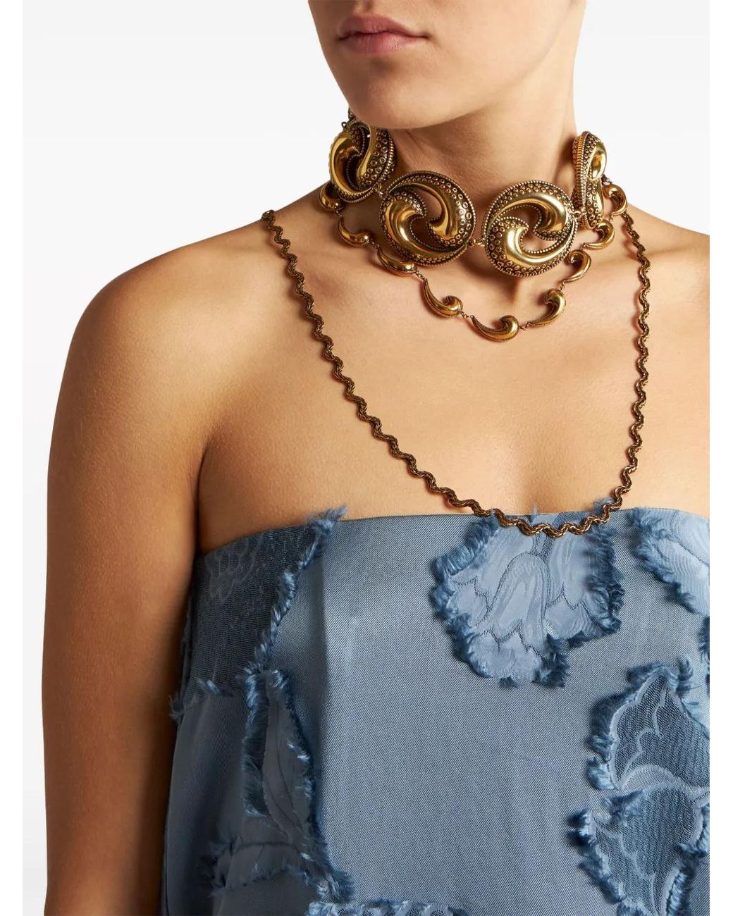 Etro Blue Top