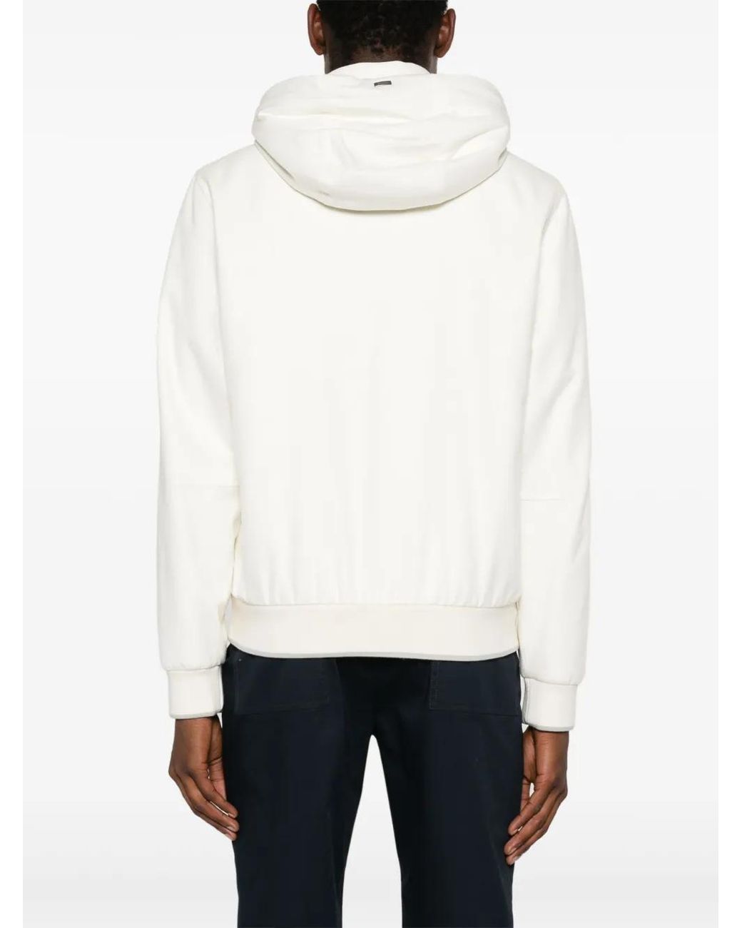Herno White Resort Hooded Jacket for men