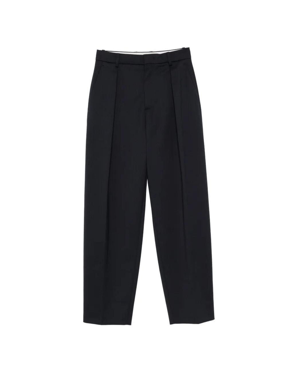 N°21 Black Pleated Tailored Trousers