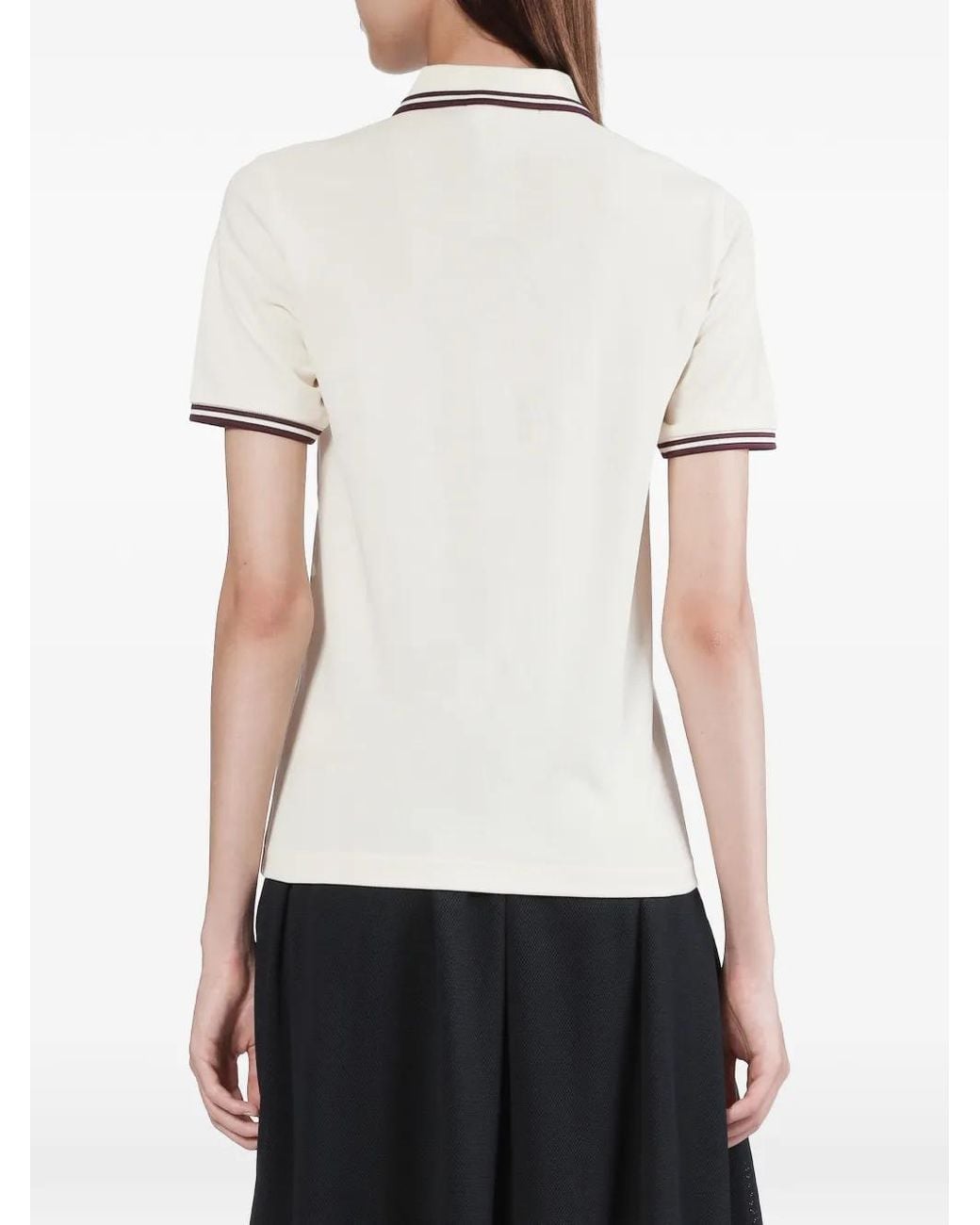 Polo De Piqué Fred Perry de color White