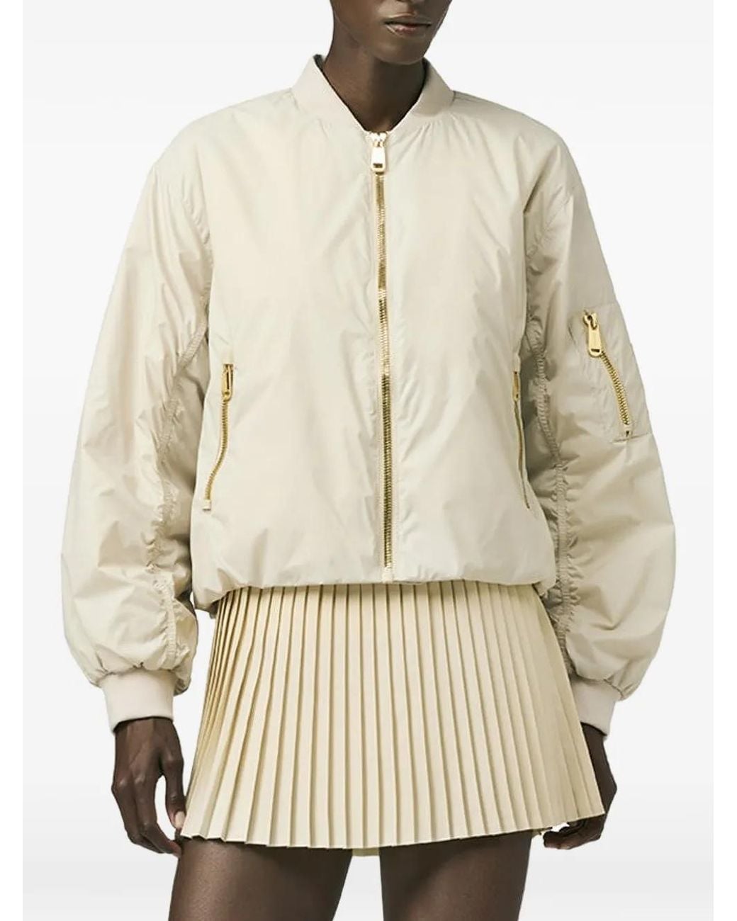 Goldbergh Natural Isolana Longsleeve Bomber Jacket