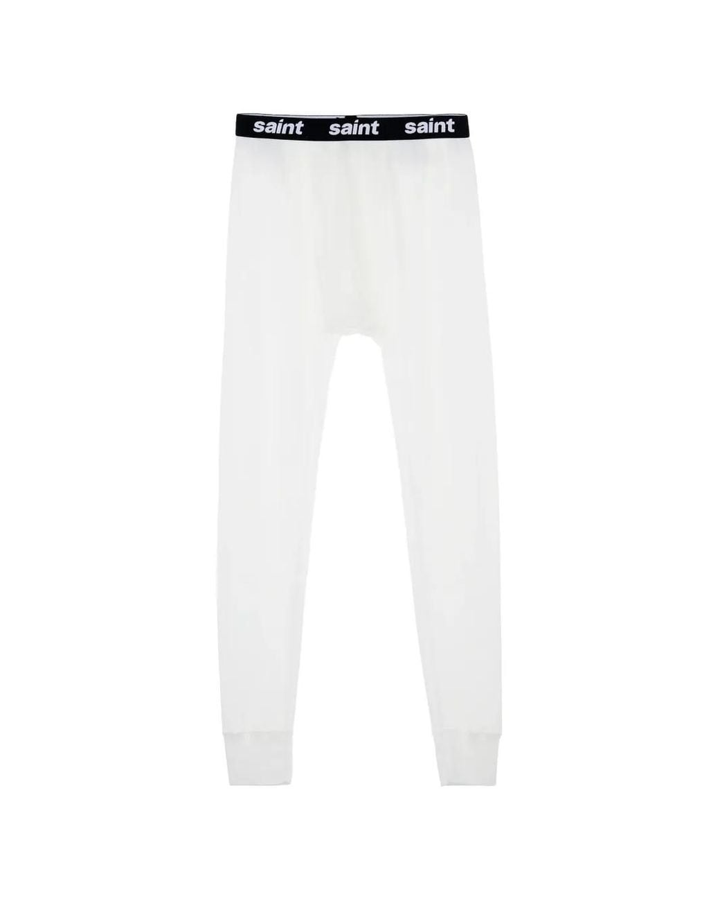 SAINT Mxxxxxx White Pantalon Thermique À Taille À Logo for men