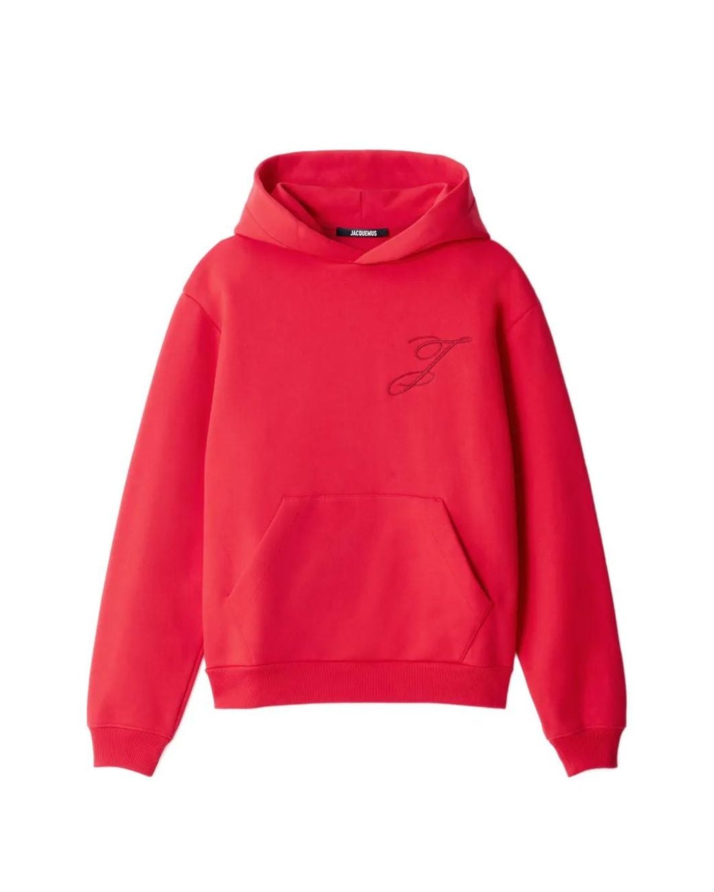 Jacquemus Red The Logo Hoodie