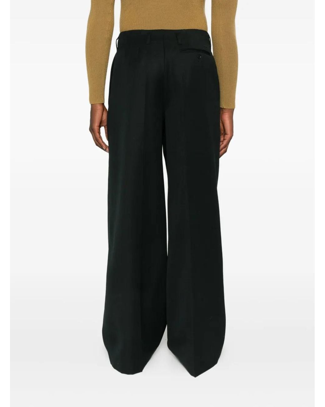 Lacoste Gray Pleated Pants for men
