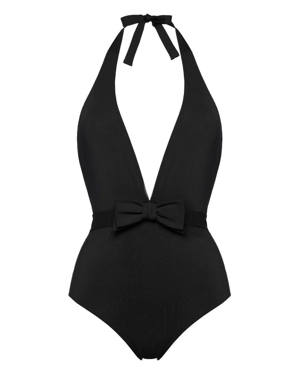 Eres Black Couture Halter-Neck Swimsuit