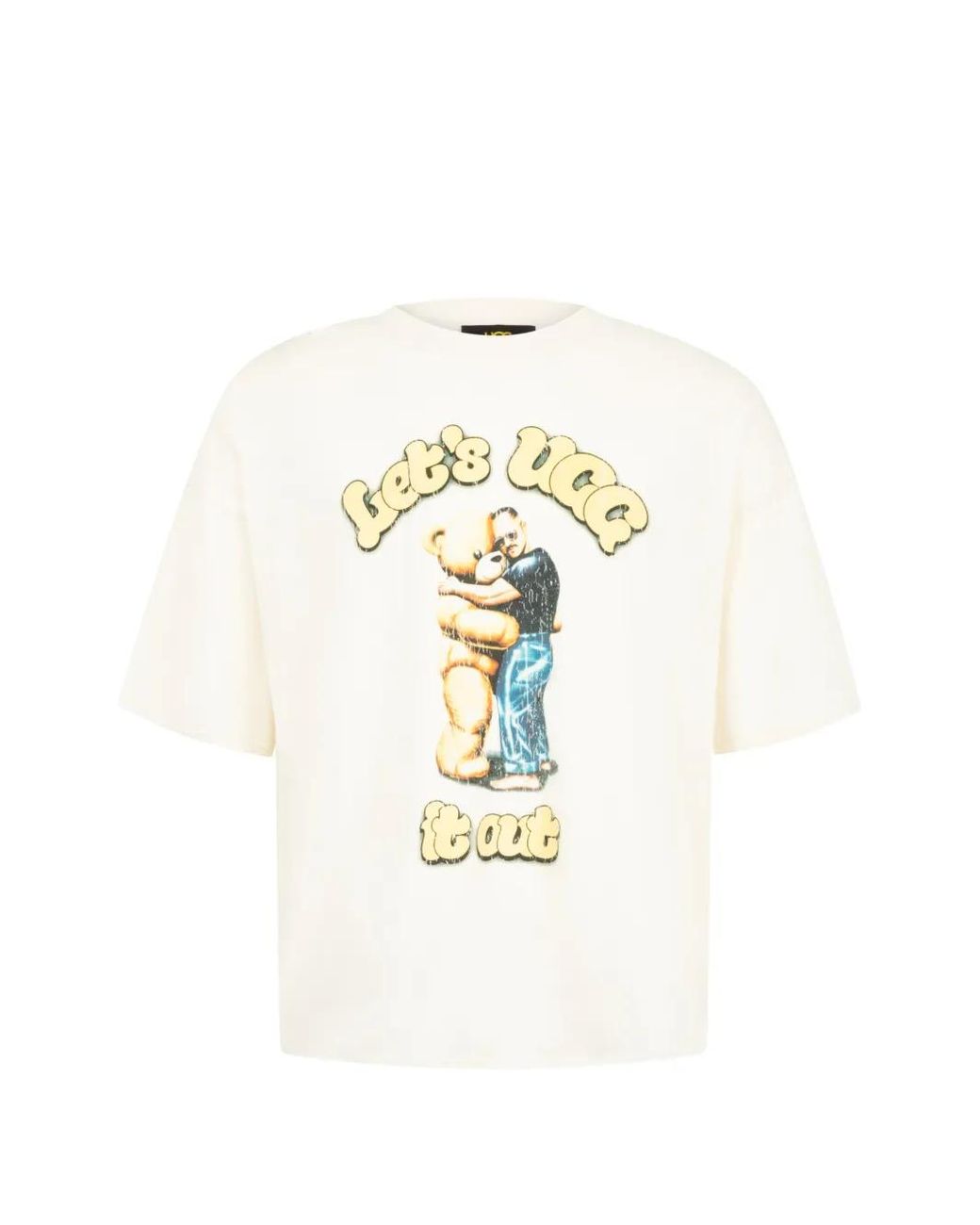 Ugg White Xwilly Chavarria Graphic-Print T-Shirt for men