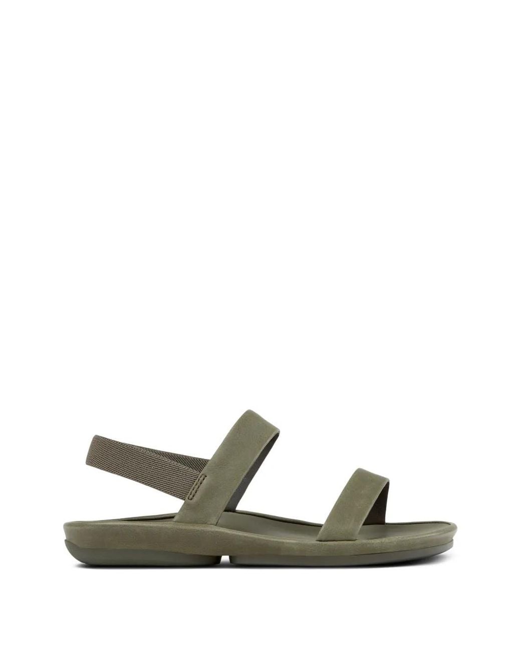 Camper Metallic Right Isla Leather Sandals