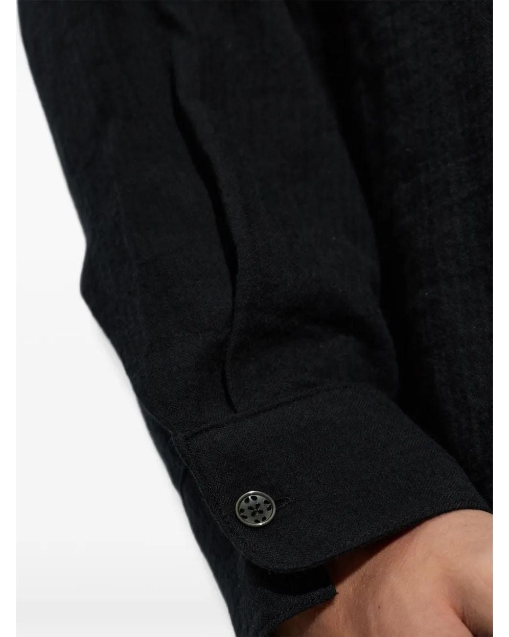 Post Archive Faction PAF Black Concealed-Fastening Lightweight Jacket for men