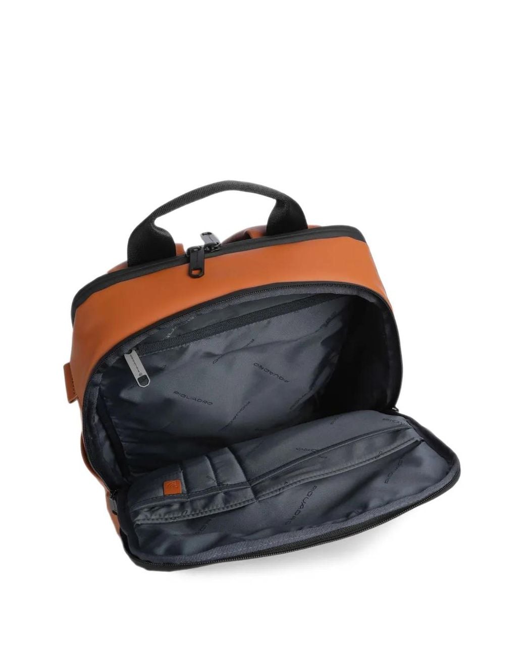Piquadro Brown Water-Resistant Backpack