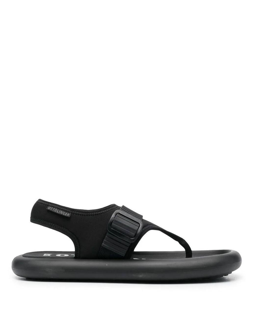 Camper Black X Ottolinger Buckle-Fastening Recycled Sandals