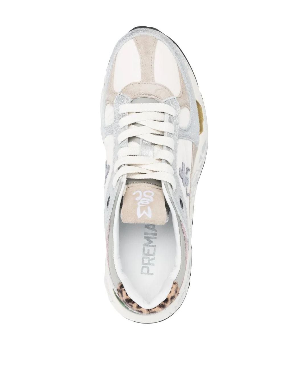 Premiata White Sneakers Grey