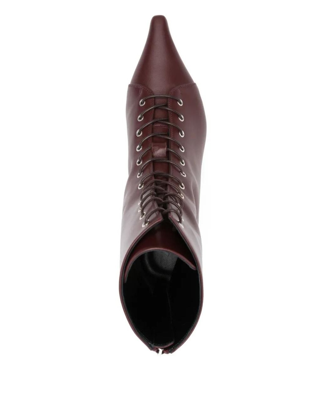 Aeyde Brown Trixi Calf Leather Port Shoes