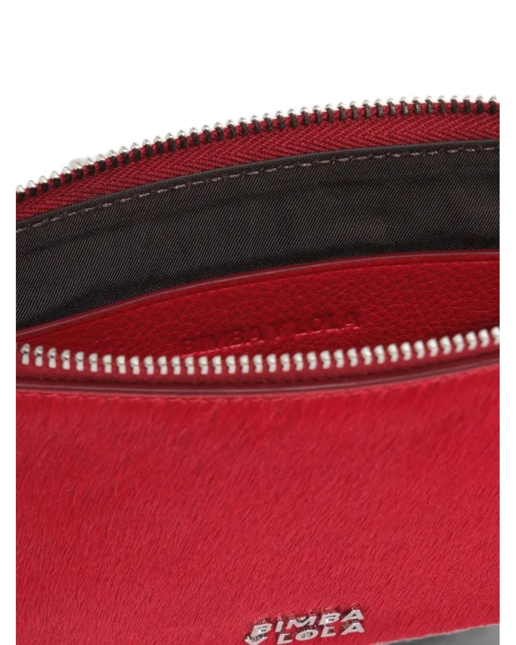 Bimba Y Lola Red Large Coin Purse By Lava