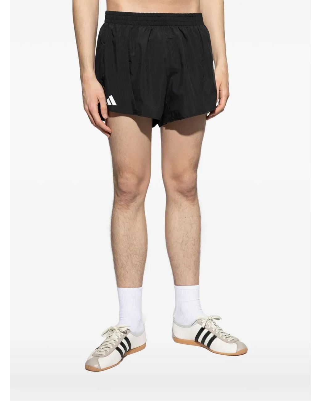 Adidas Black Adizero Essentials Running Shorts for men