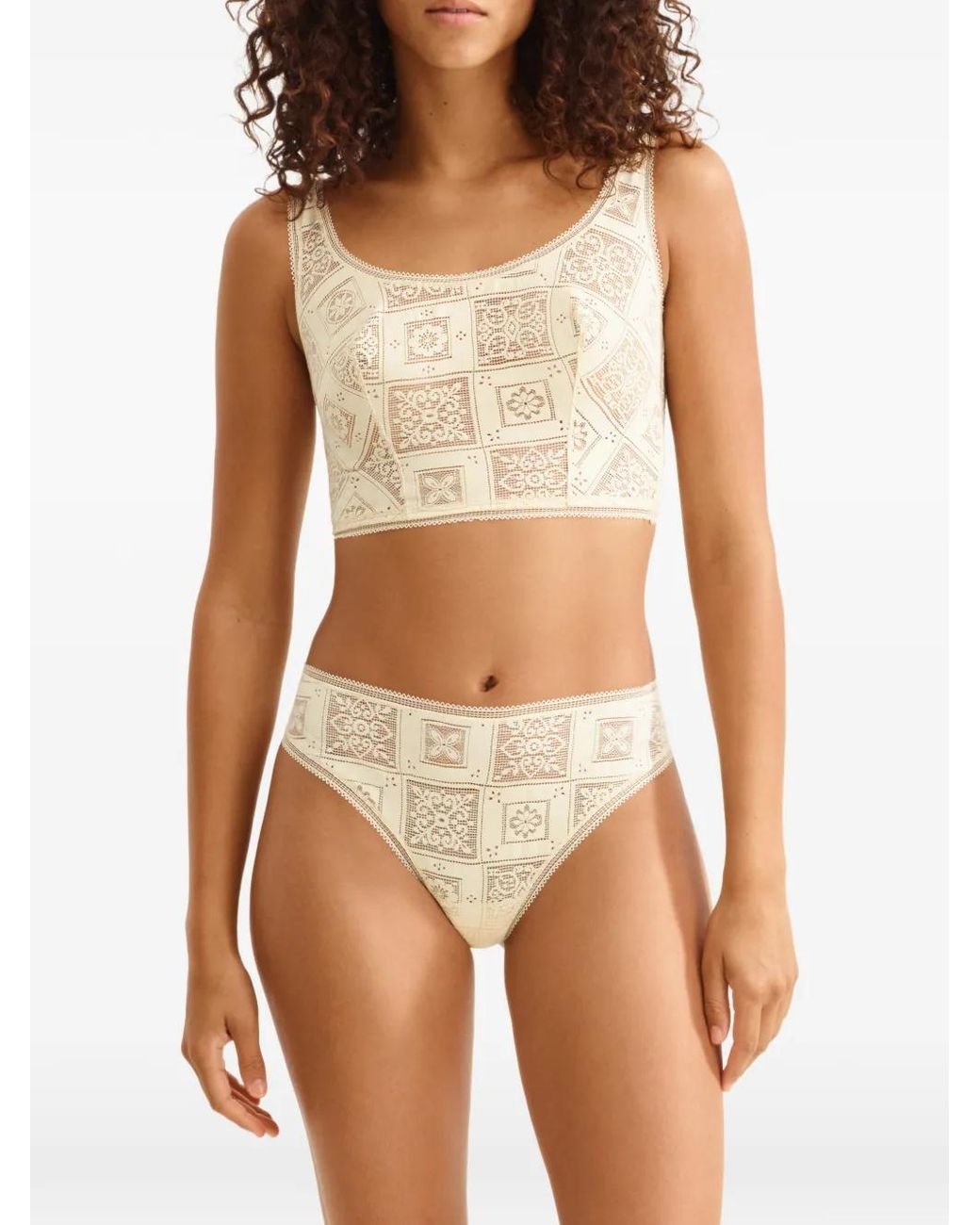 Eres Natural Mandala Thongs
