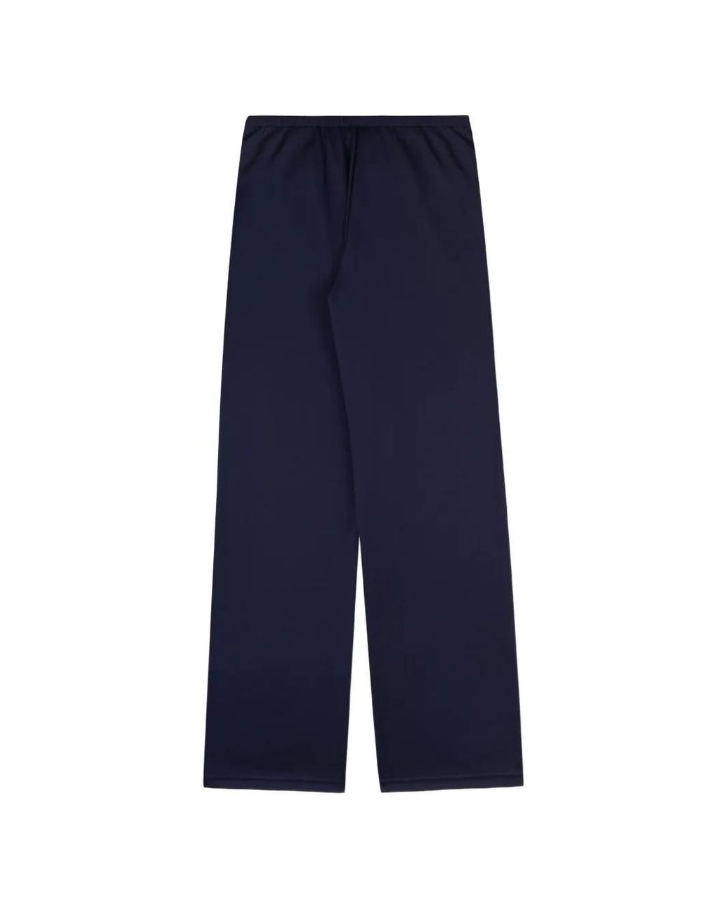 Sporty & Rich Blue Logo-Embroidered Side-Stripe Track Pants