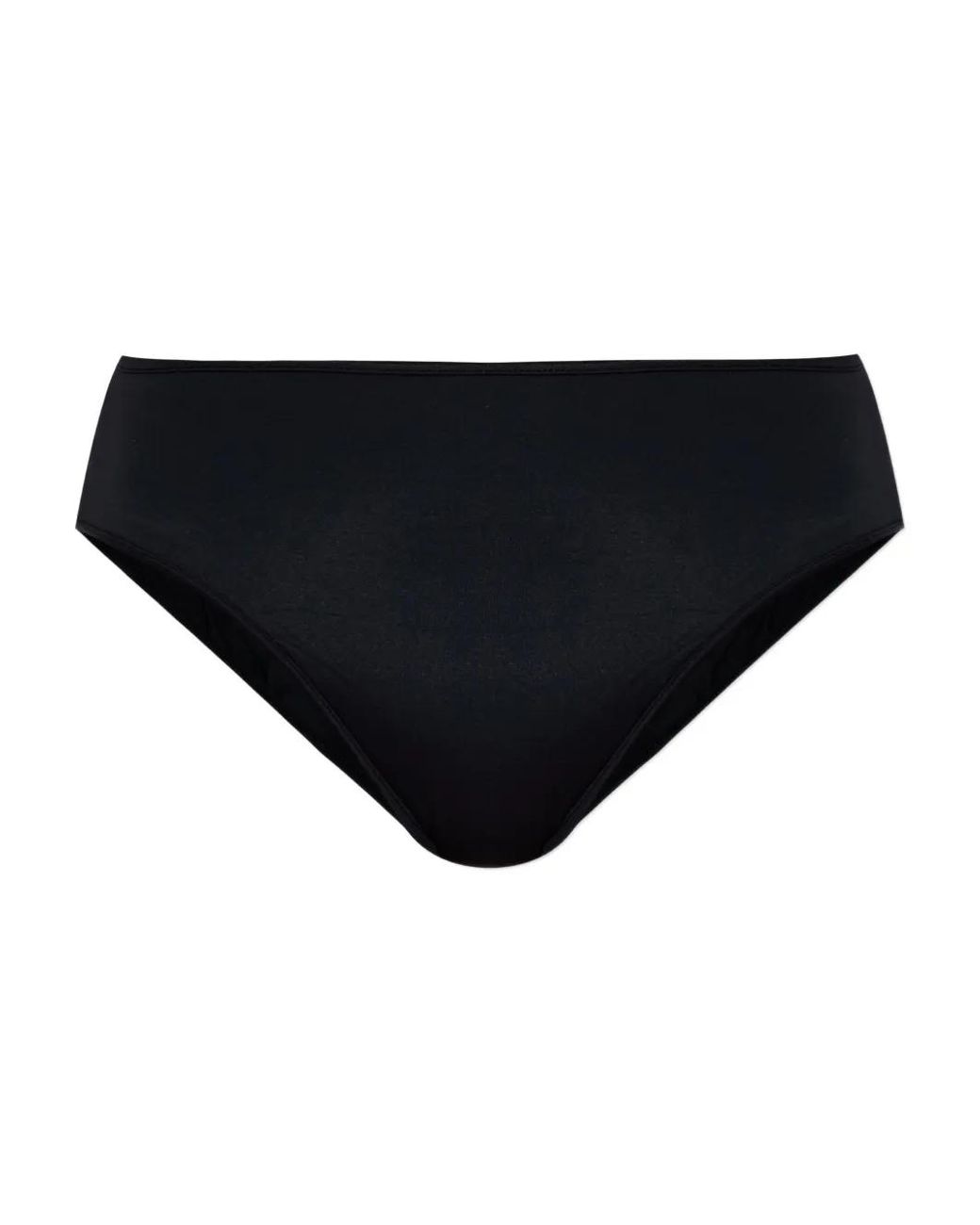 DIESEL Black Logo Bikini Bottoms