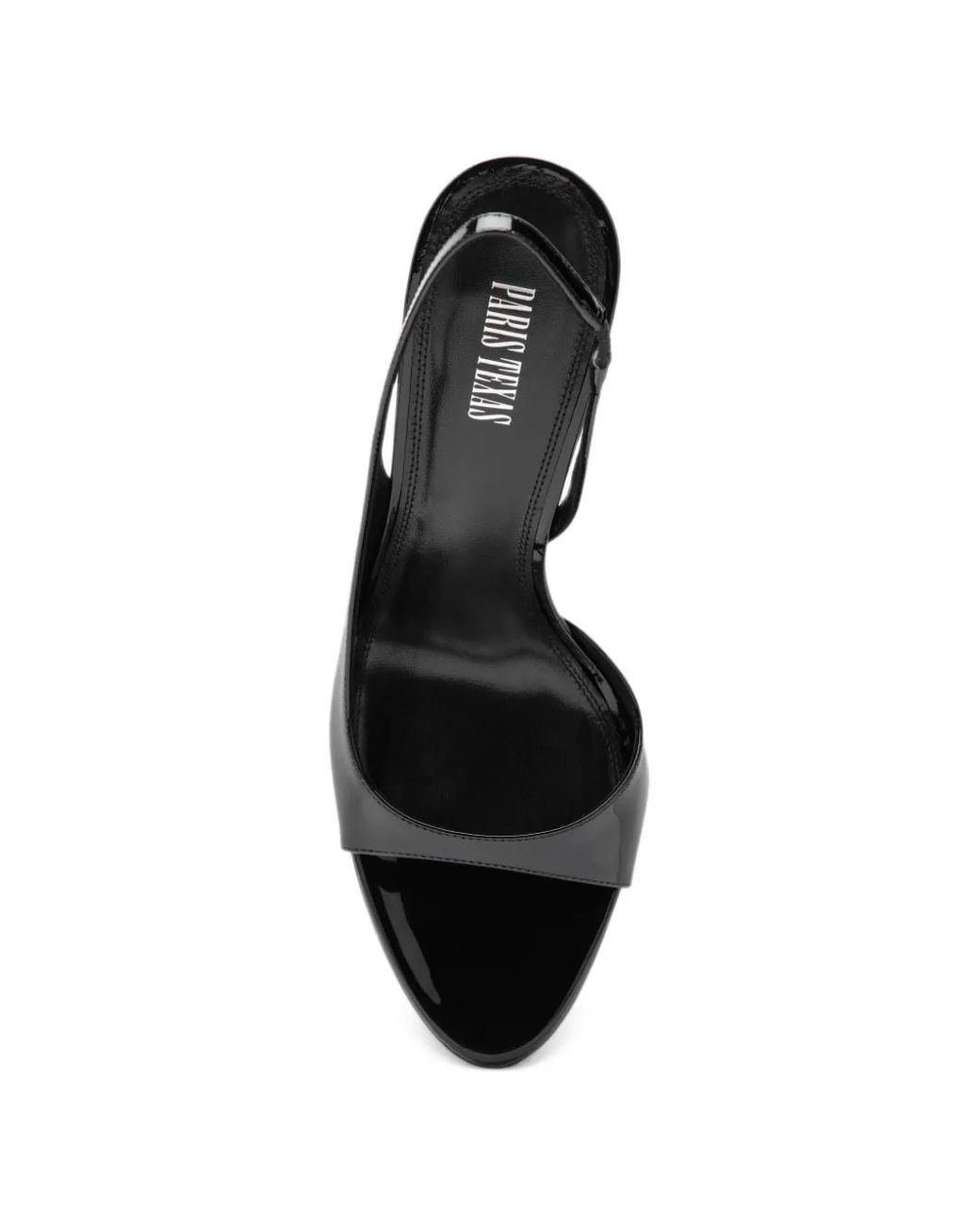 Paris Texas White Lidia Slingback Sandals