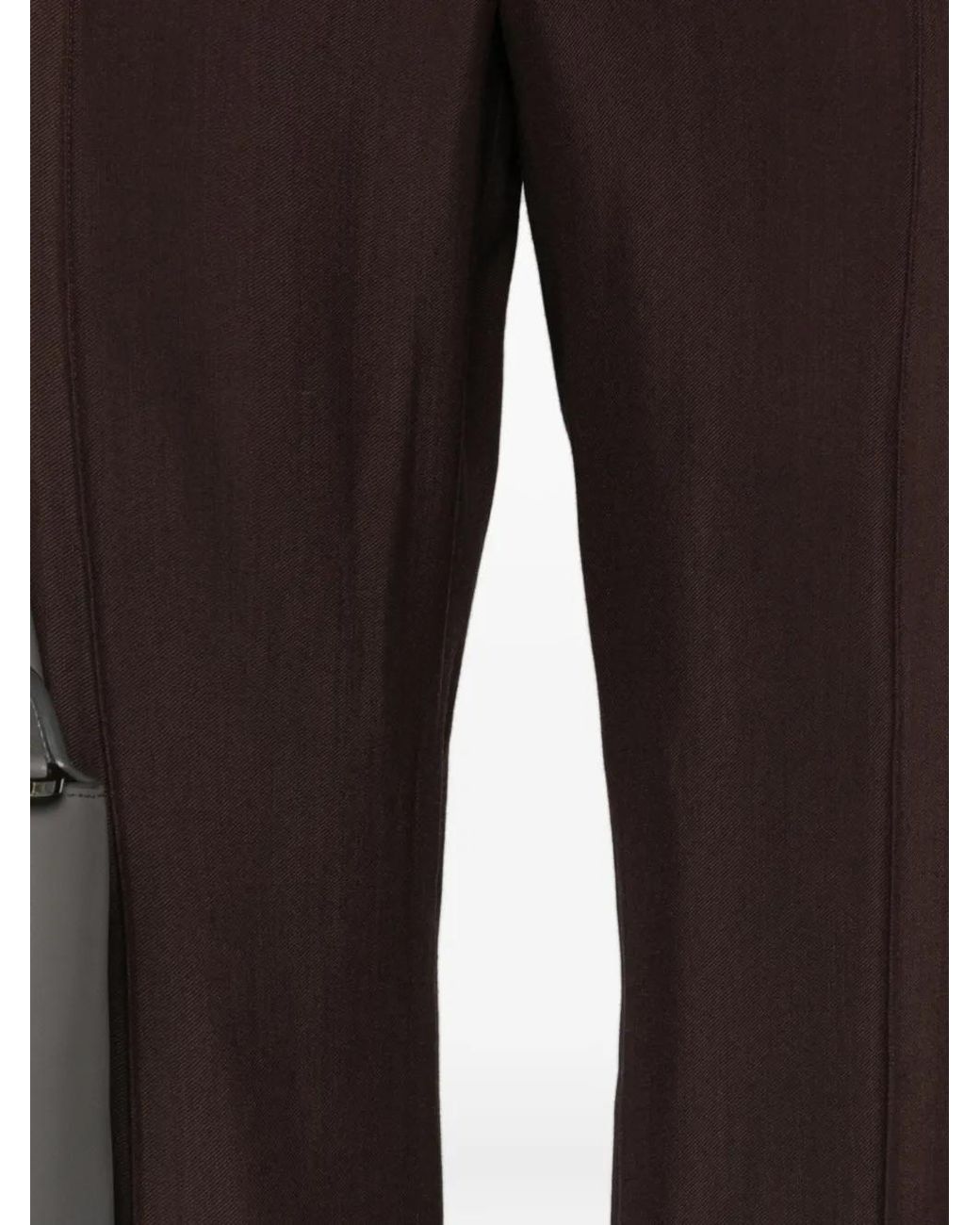 Pantalones Con Cordones Y Costuras Laterales Tom Ford de color Black