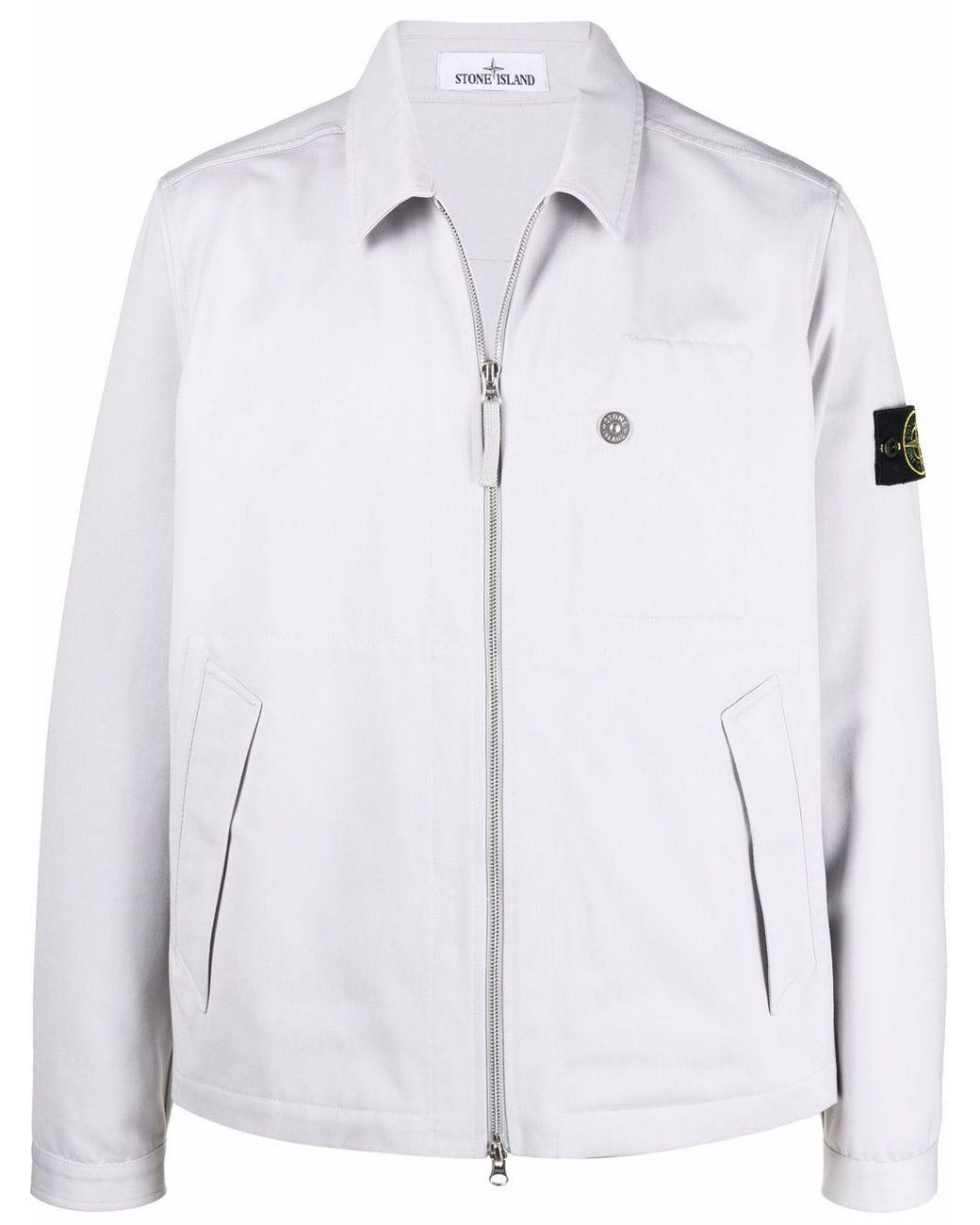 メンズ Stone Island 42528 Workwear R-gabardine シャツ メンズ Stone Island 42528 Workwear R-gabardine シャツ