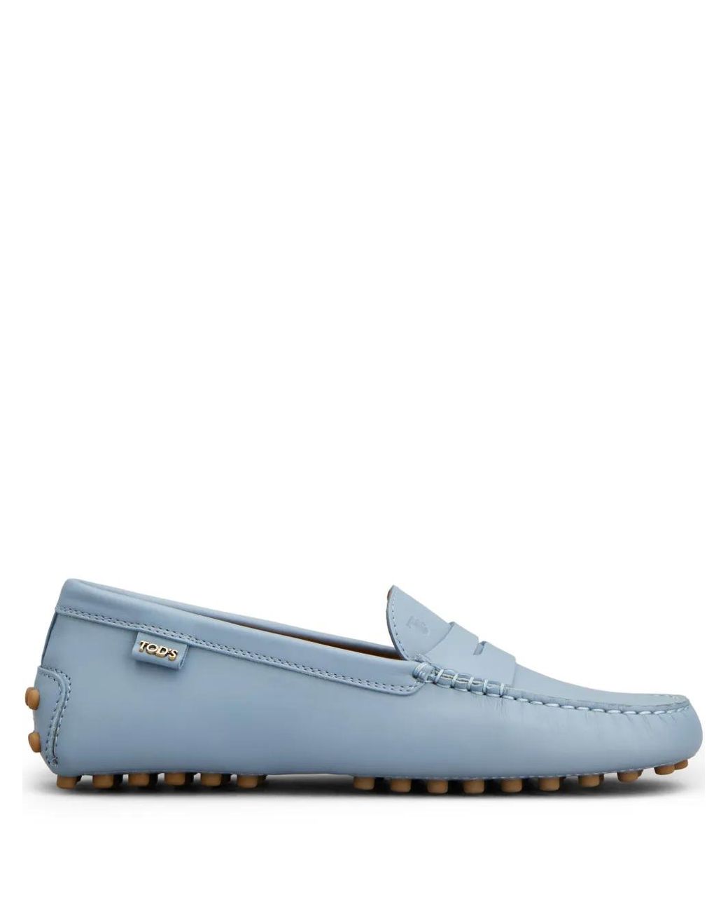 Tod's Blue Gommino Loafers