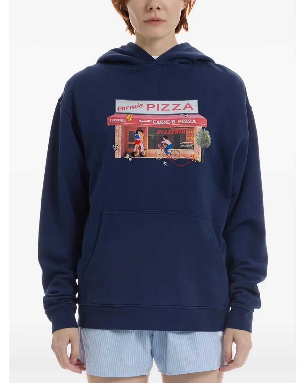 Carne Bollente Blue Hot Slice Hoodie