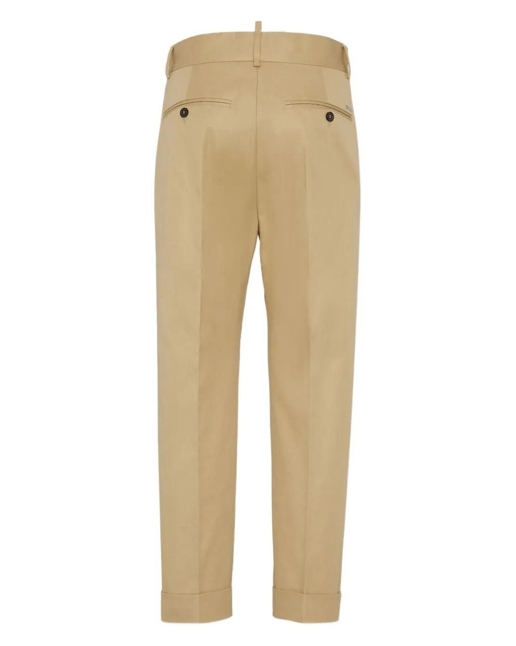 DSquared² Natural Tailored Trousers