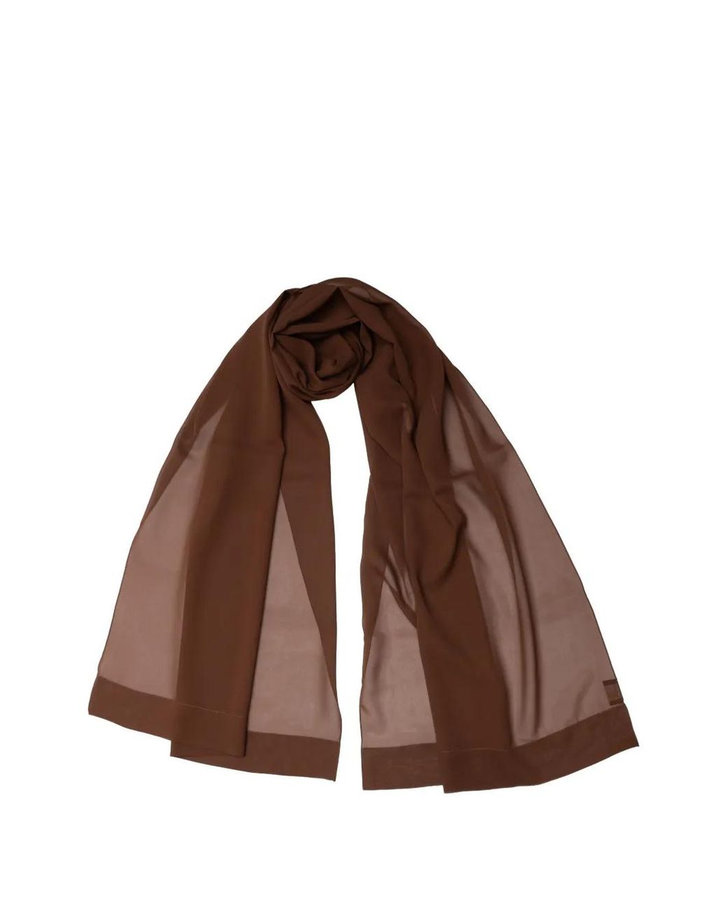 Elizabetta Brown Carmen Silk Scarf