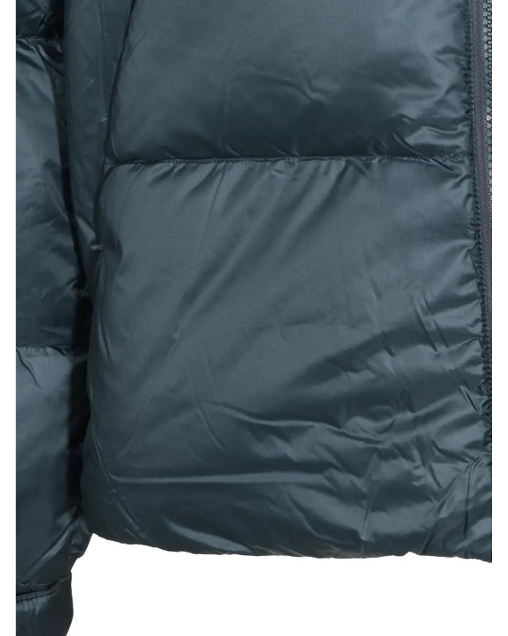 Goldwin Blue Crystallite Hooded Quilted Coat for men