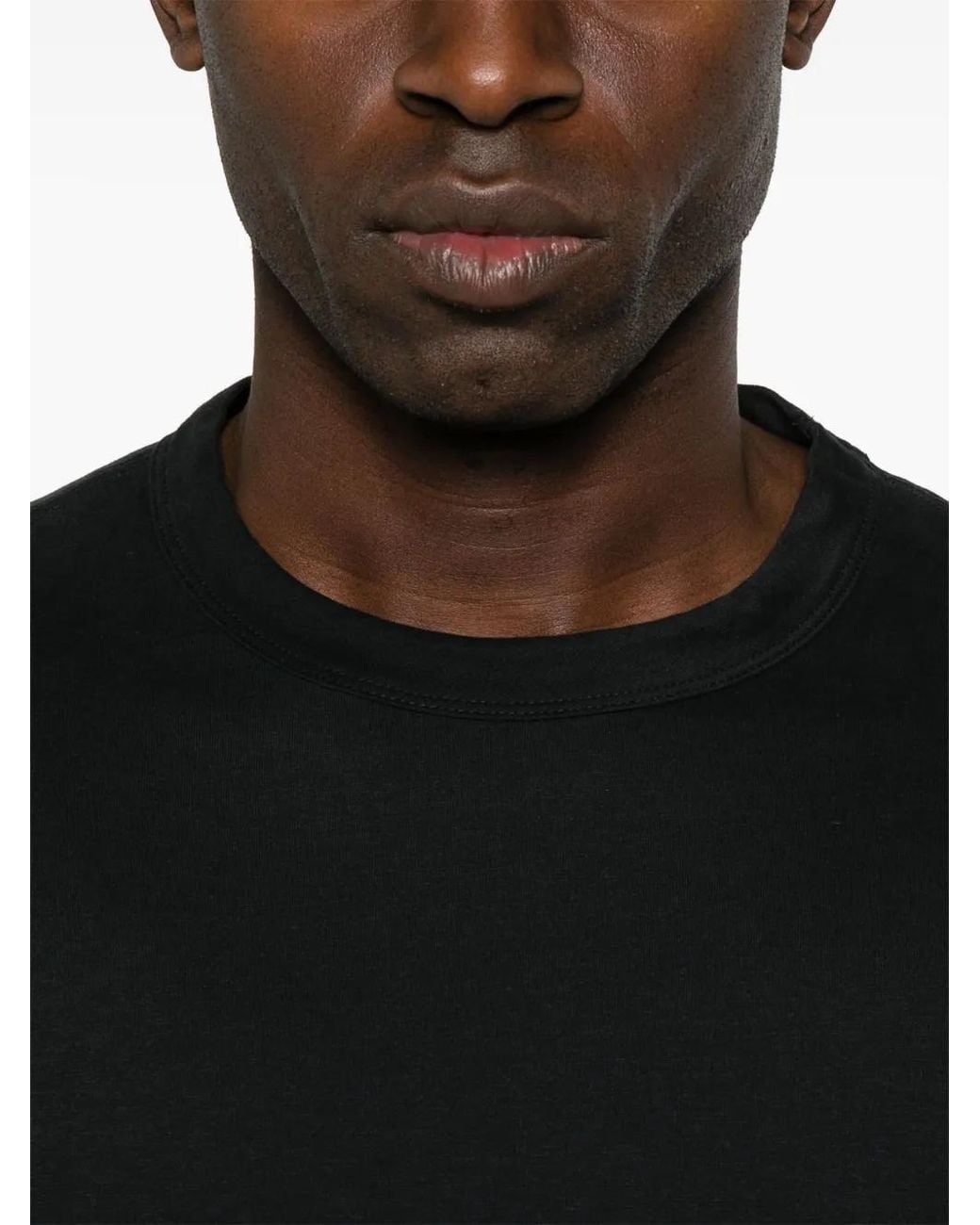 James Perse Black Jersey Crew-Neck T-Shirt for men