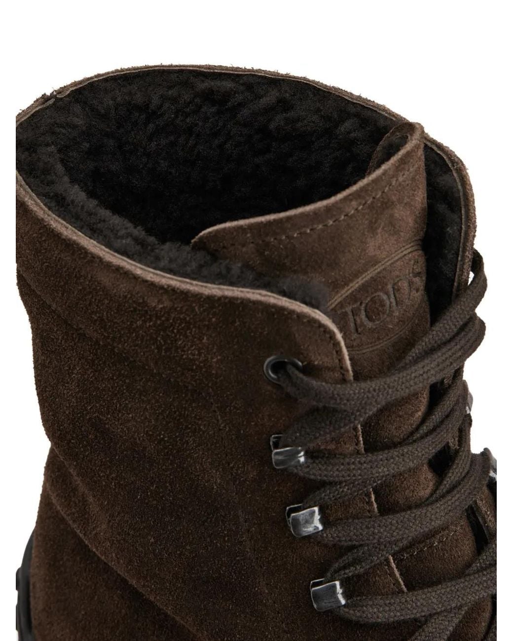 Tod's Brown Suede Chelsea Boots for men
