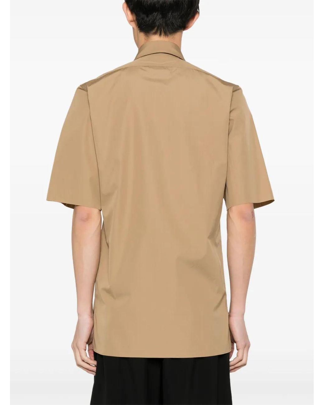Maison Margiela Natural Pointed Collar Shirt for men