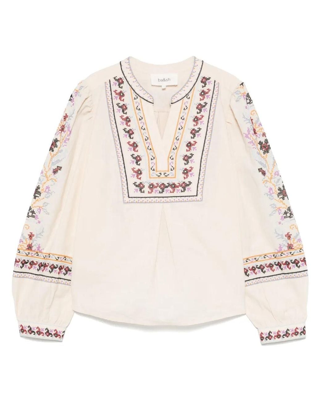 Blusa Caloe Ba&sh de color Natural
