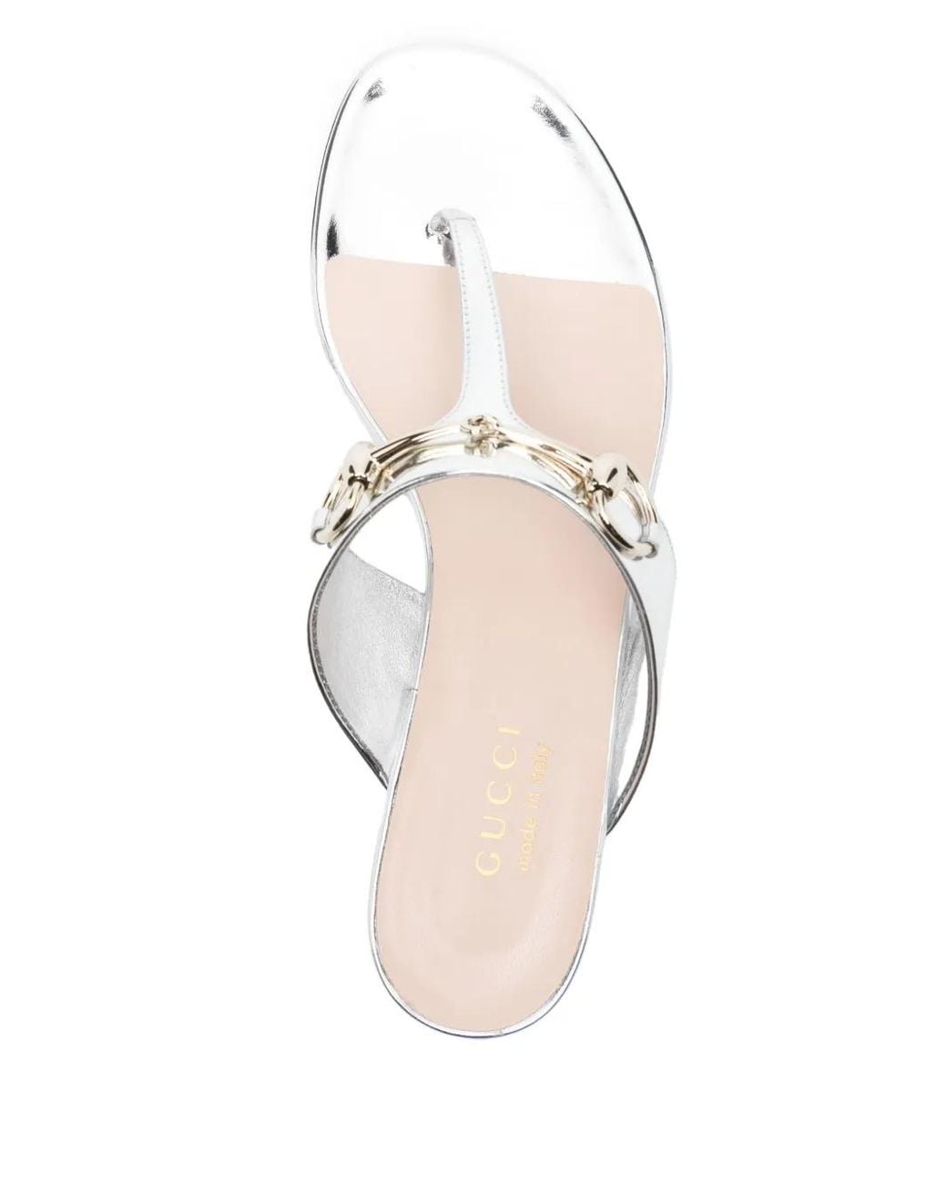 Gucci Flip Flops in het White