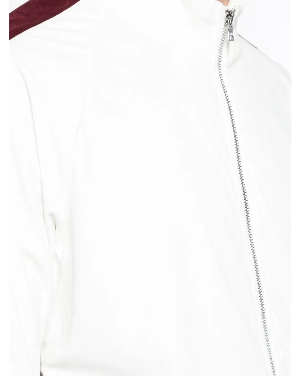 God's Masterful Children White Retro Bomber Jacket for men