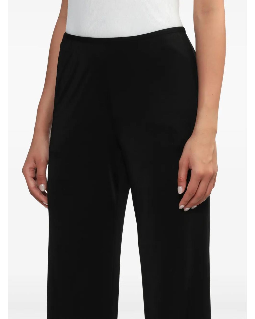 Helmut Lang Straight Broek in het Blue