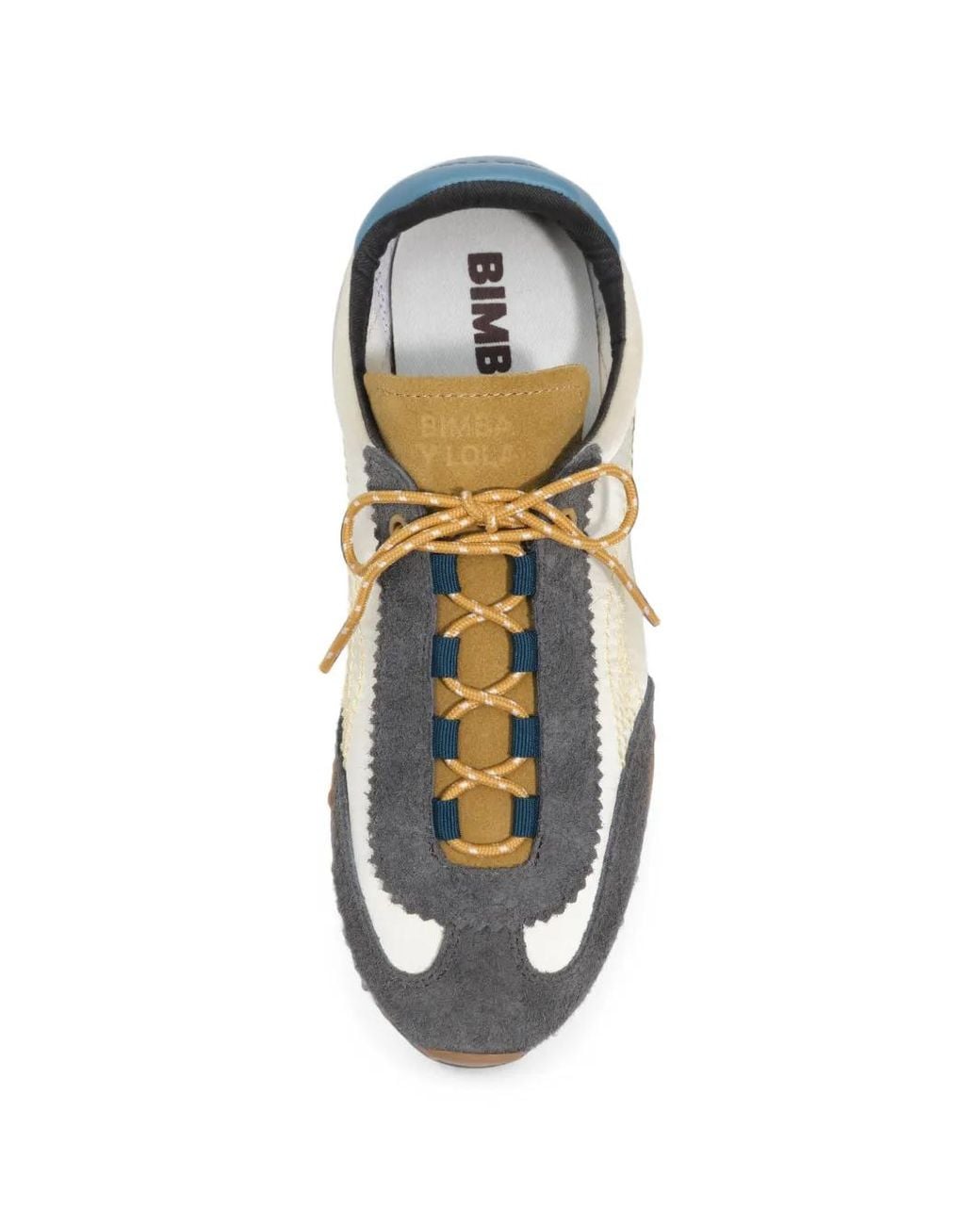Bimba Y Lola Natural Cream Suede And Fabric 13 22 Sneakers